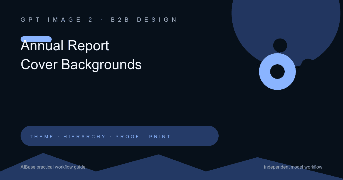 GPT Image 2 annual report cover background prompt guide cover