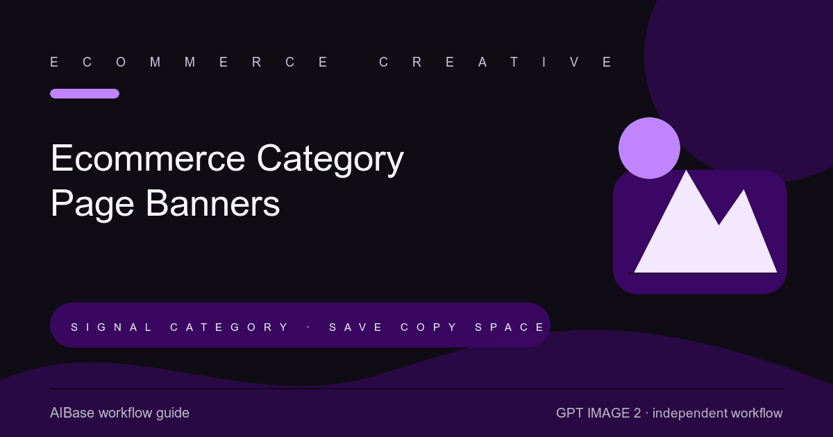GPT Image 2 ecommerce category page banner prompt guide cover