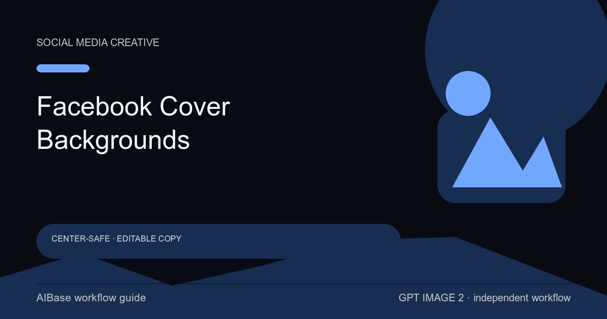 GPT Image 2 Facebook cover background prompt guide cover