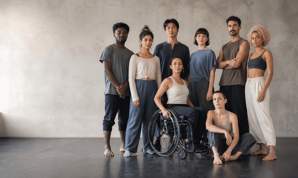Dance troupe group photo animation prompt guide cover
