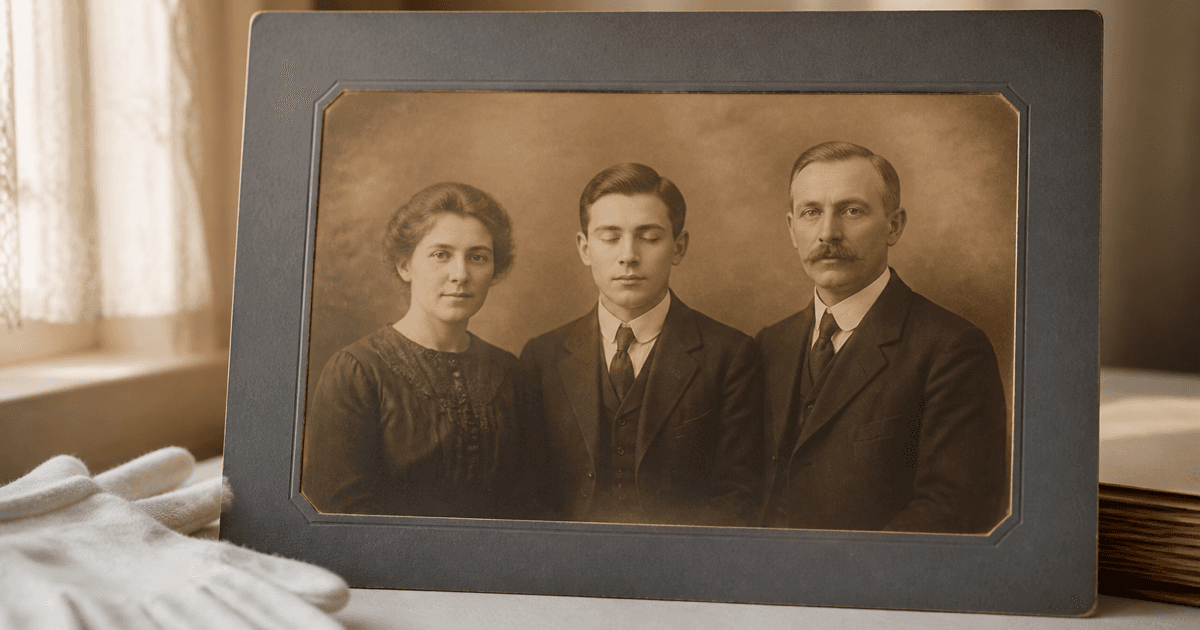 Family heritage photo animation prompt guide cover