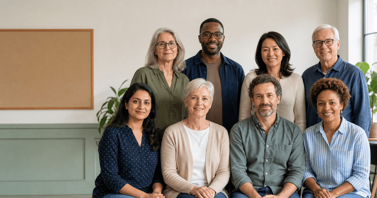 Neighborhood association group photo animation prompt guide cover