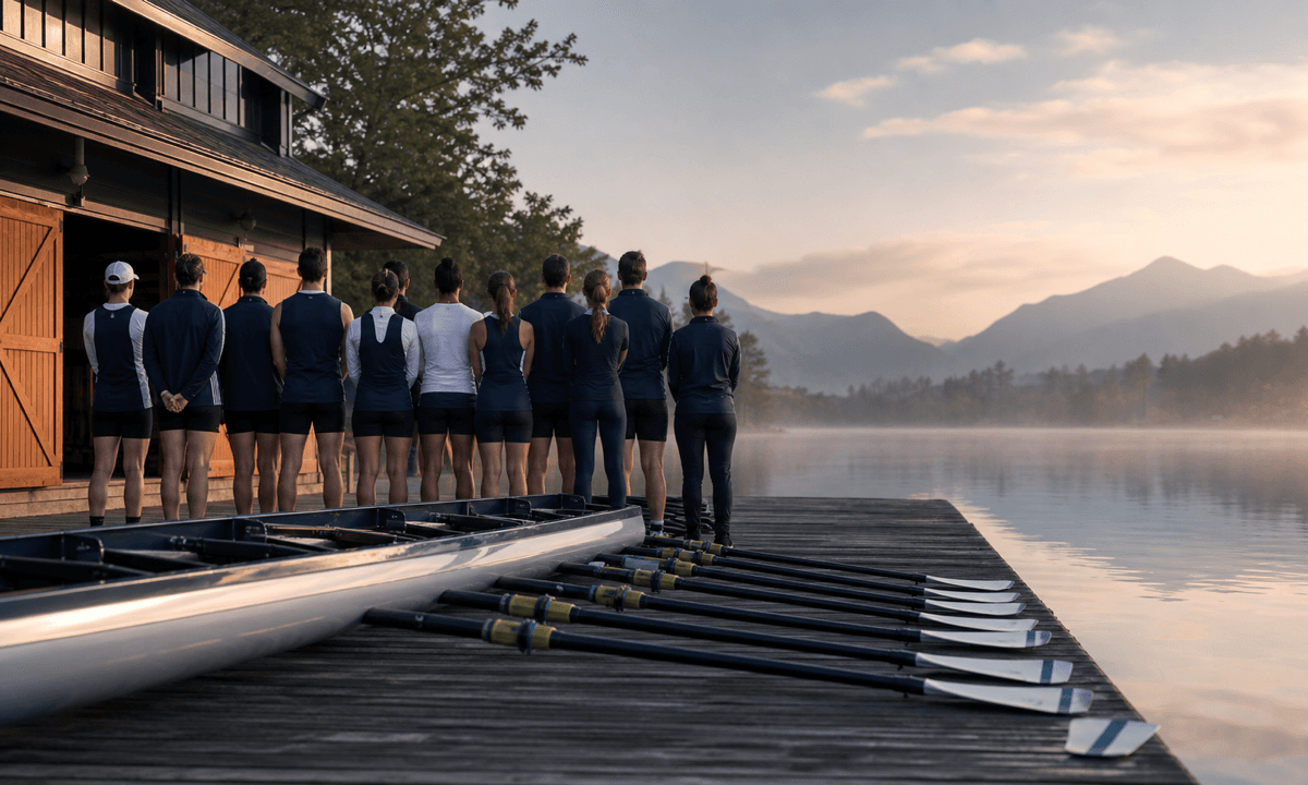 Rowing club group photo animation prompt guide cover
