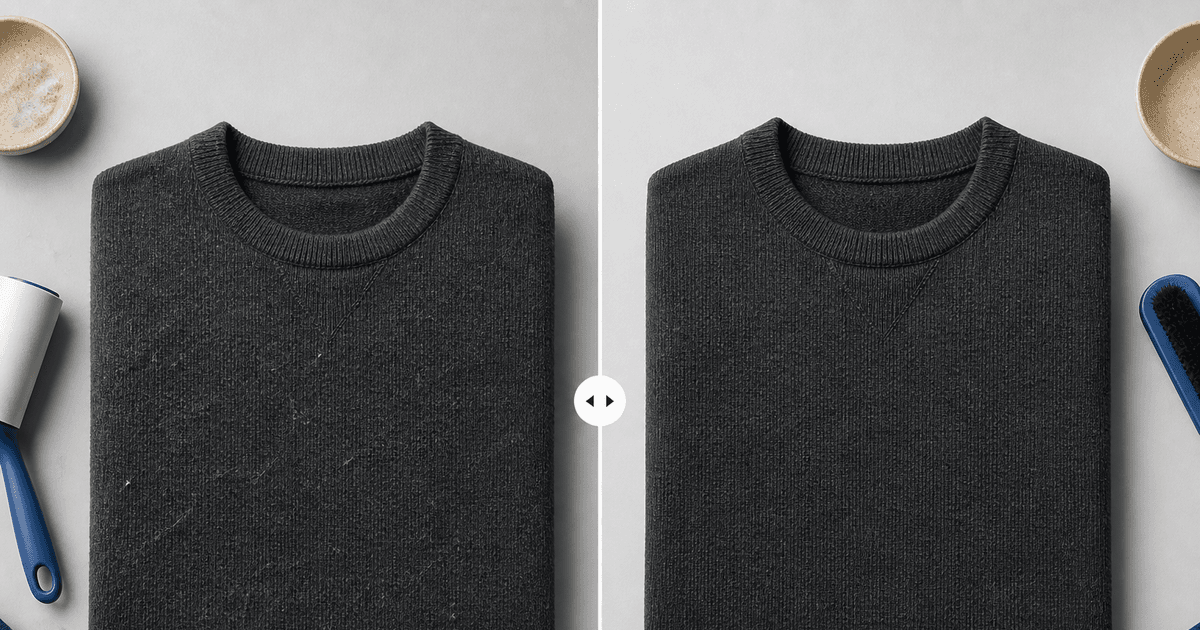 Nano Banana 2 apparel lint removal prompt guide cover