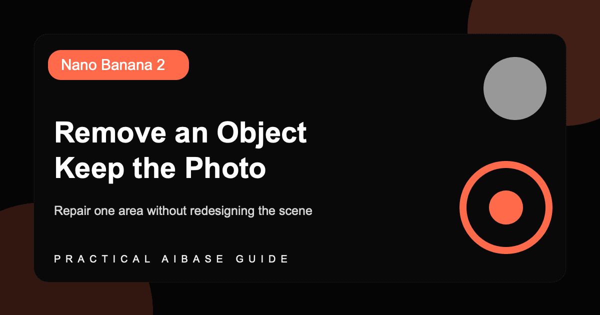 Nano Banana 2 object removal prompt guide cover