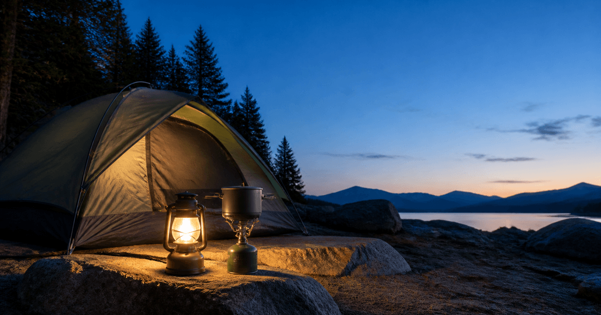 Camping gear campaign prompt guide cover