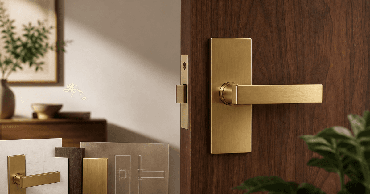 Nano Banana Pro door hardware campaign prompt guide cover