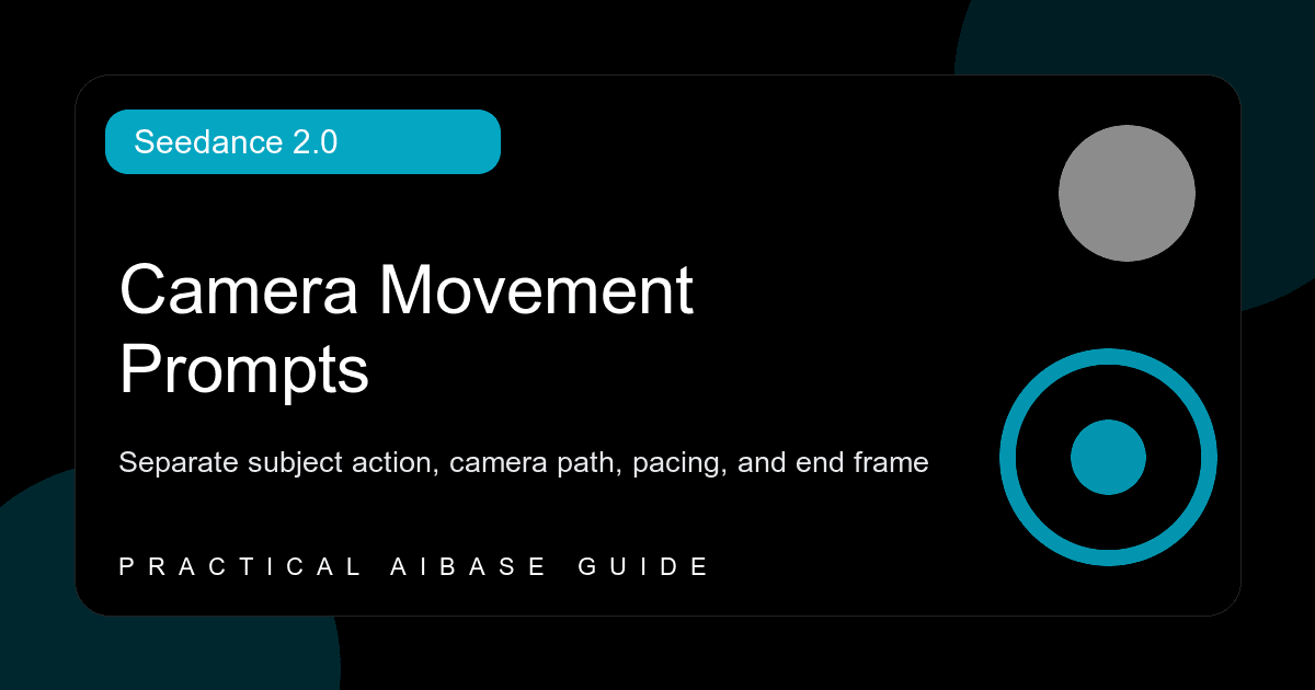 Seedance 2.0 camera movement prompt guide cover