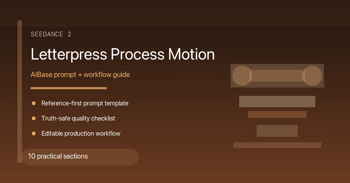 Letterpress printing process video prompt guide cover