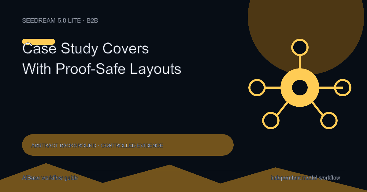 Seedream 5.0 Lite case study cover background prompt guide cover