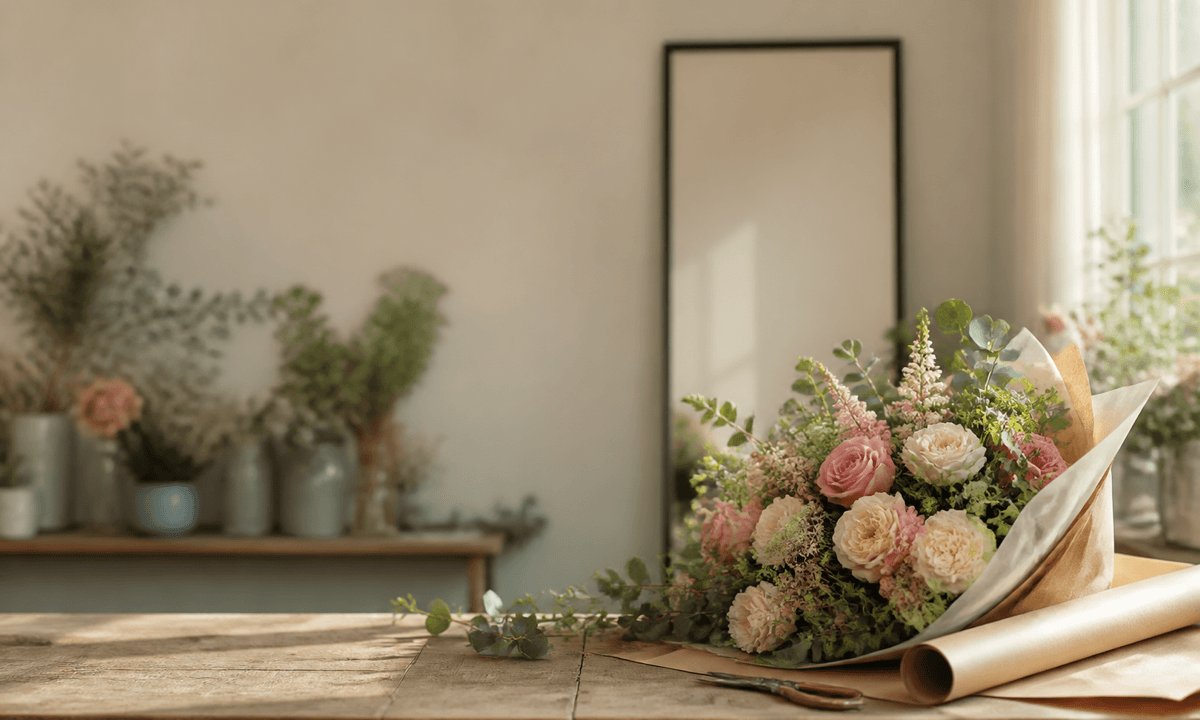 Florist same-day delivery social reel prompt guide cover