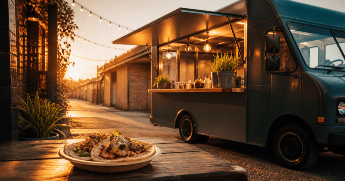 Food truck social reel prompt guide cover