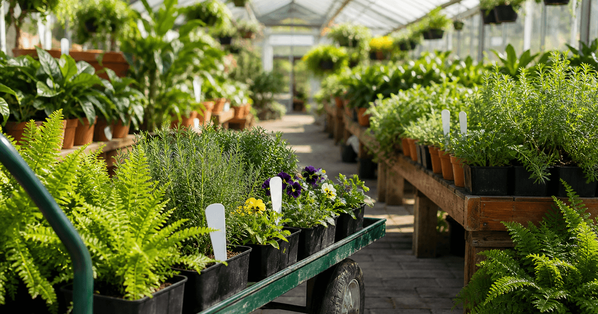 Plant nursery new arrivals social reel prompt guide cover