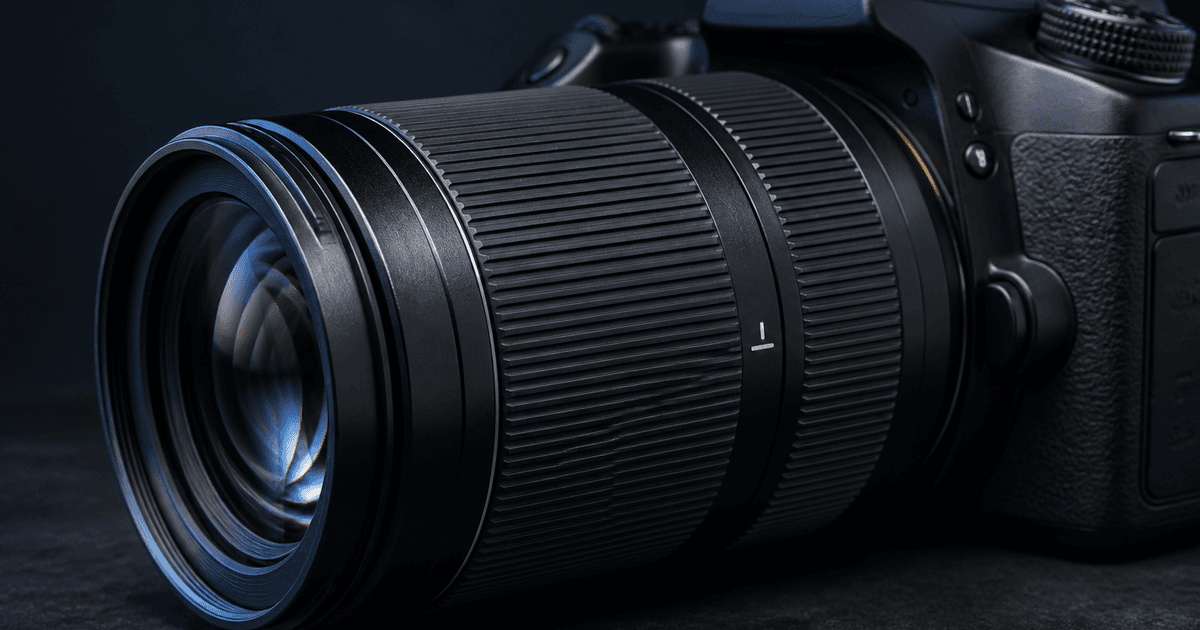 Camera lens zoom ring turning product video prompt guide cover