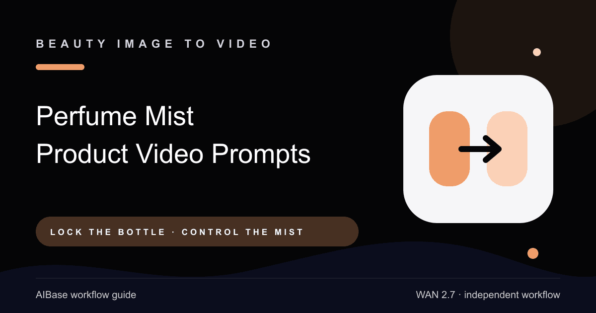 Wan 2.7 perfume mist product video prompt guide cover