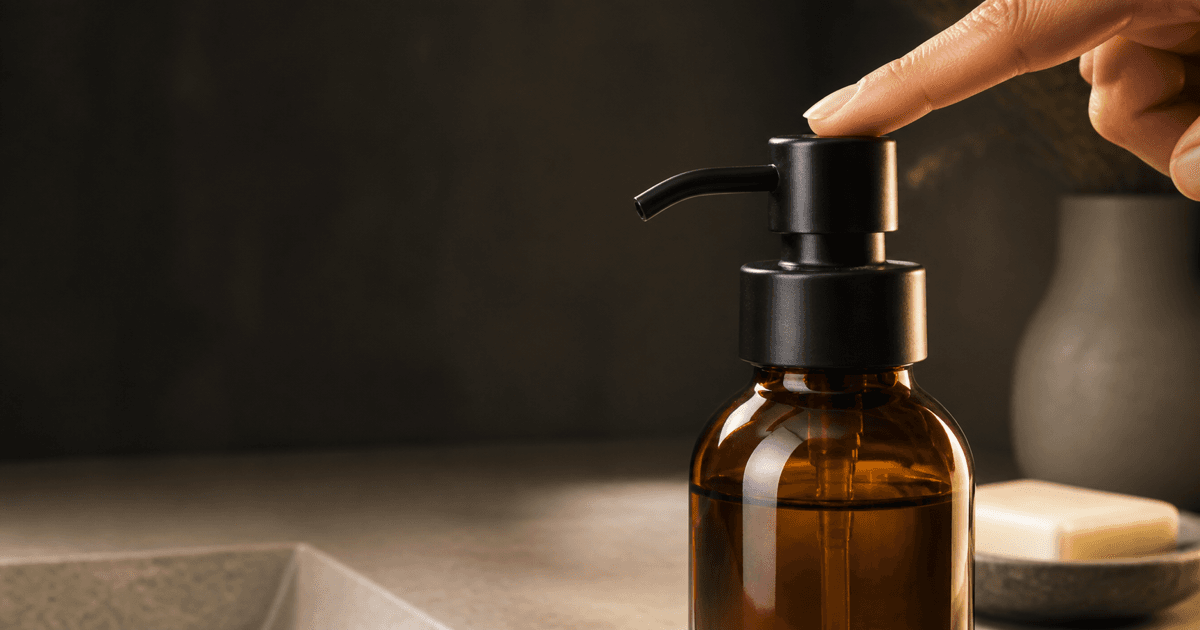 Soap dispenser pump product video prompt guide cover