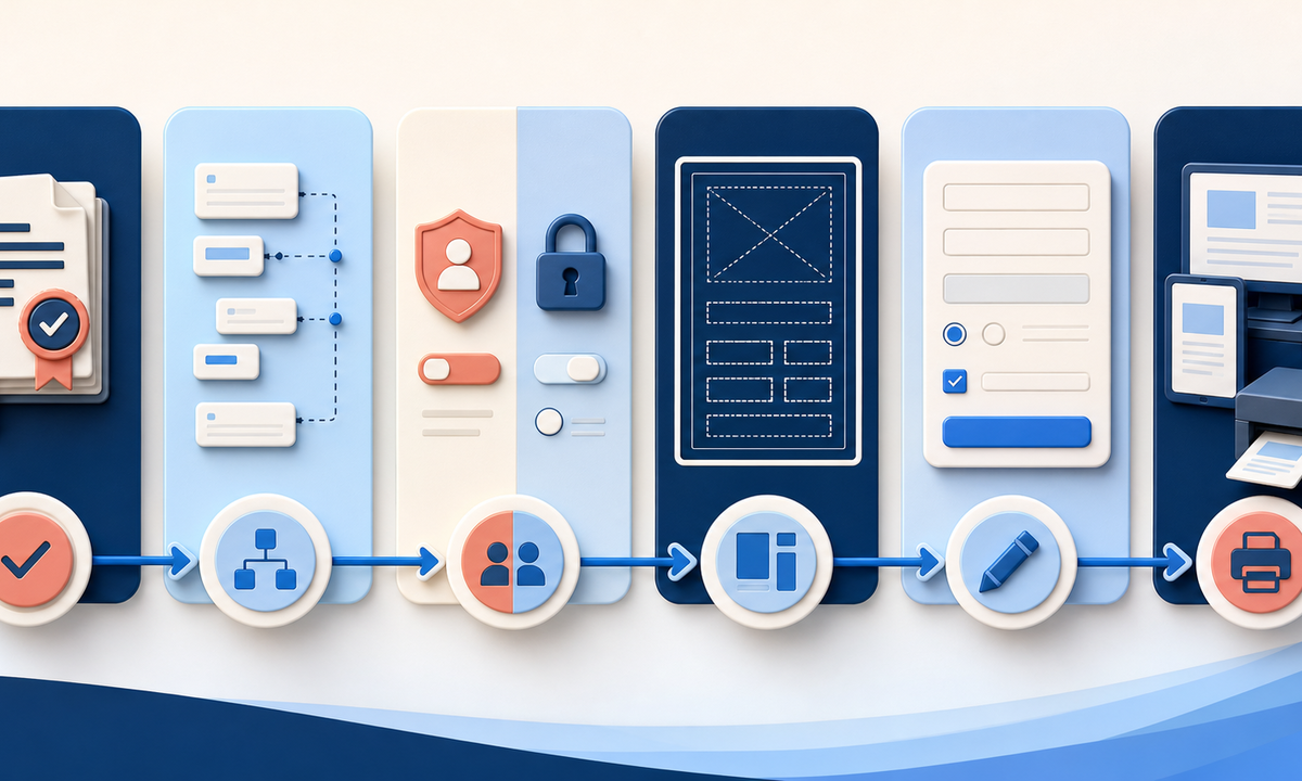 Freeze warranty policy map field privacy QR and legal zones generate text free card background assemble verified copy test form accessibility and locale workflow