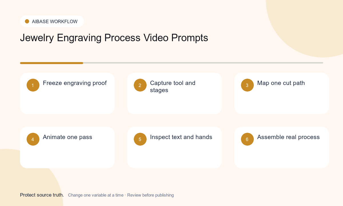 Document approved engraving stages map tool hand and cut motion animate one source supported action inspect lettering metal and safety assemble real process workflow