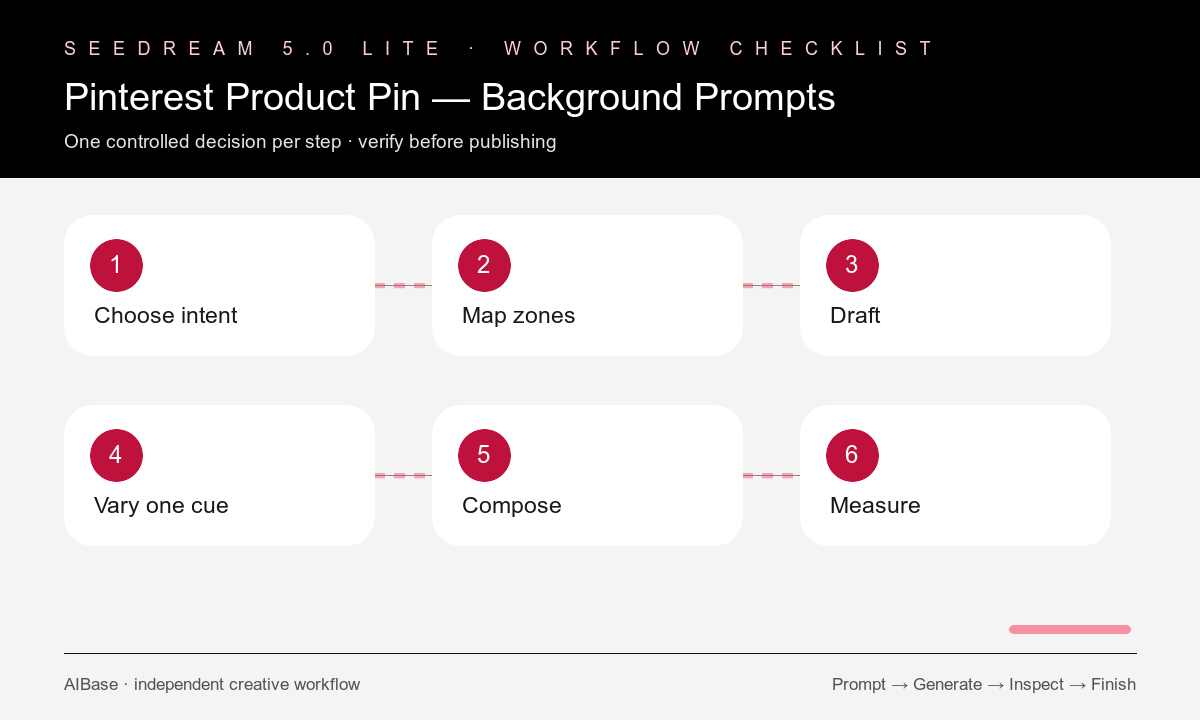 Choose hook zone draft vary compose review Pinterest pin workflow