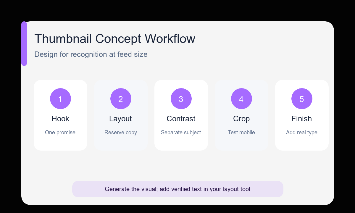 Hook layout contrast crop test thumbnail workflow