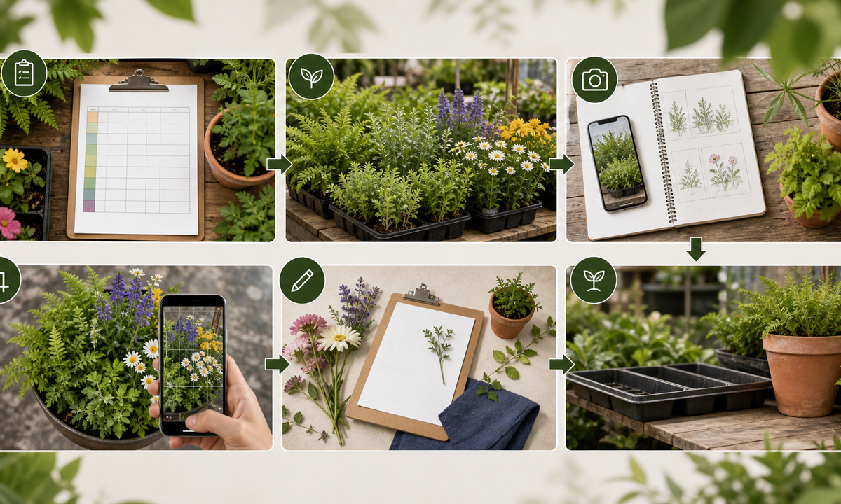 Freeze nursery inventory capture approved plant trays plan three truthful shots generate vertical hook assemble editable names care price and availability retire sold out creative workflow