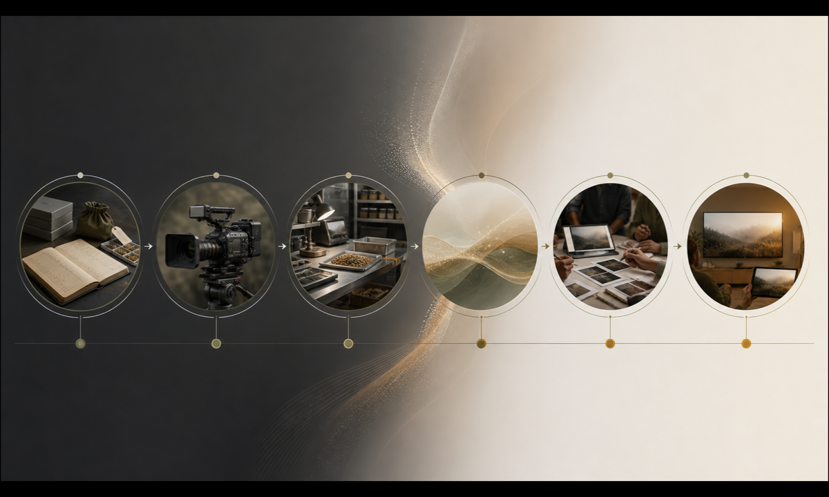Build provenance ledger capture authentic collection processing storage and partners separate documentary proof from abstract plates review species rights claims and disclosure workflow