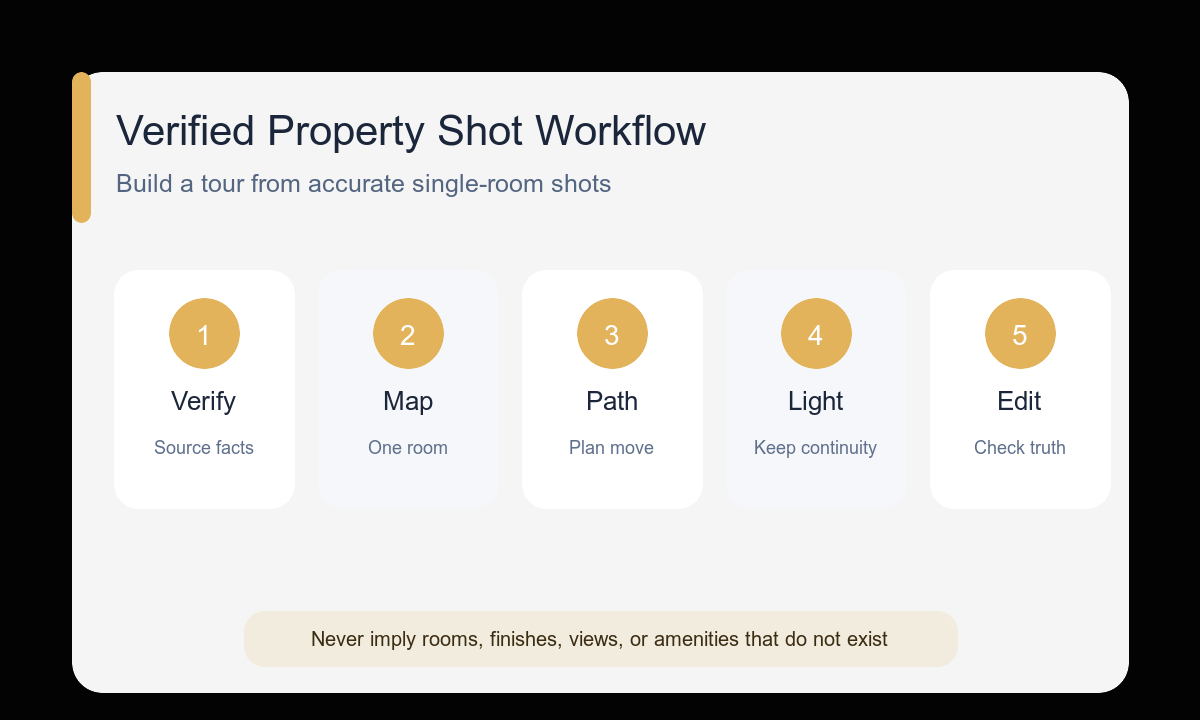Verify map path light continuity edit property video workflow